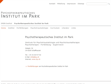 Tablet Screenshot of iip.ch